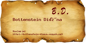 Bottenstein Diána névjegykártya